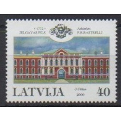 Lettonie - 2000 - No 498 - Châteaux