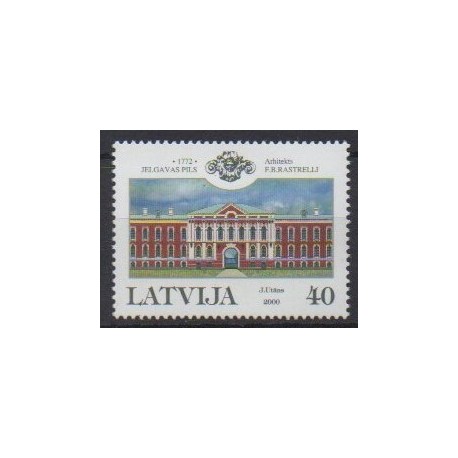 Lettonie - 2000 - No 498 - Châteaux