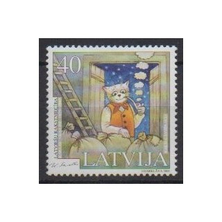 Acheter ce timbre de Lettonie  de l'année 2001 (No 519).