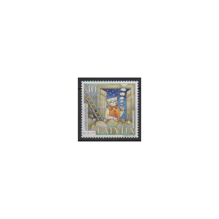 Buy this stamp of Latvia of the year 2001 (Nb 519).