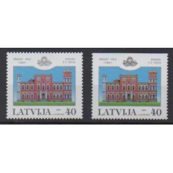Lettonie - 2003 - No 567/567a - Châteaux