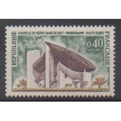 France - Variétés - 1964 - No 1435a - Églises