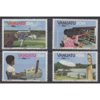 Acheter cette série de timbres du Vanuatu de l'année 1983 (No 682/685).