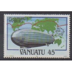 Vanuatu - 1984 - No 694 - Ballons - Dirigeables - Service postal