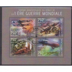 Central African Republic - 2014 - Nb 3138/3141 - First World War - Used