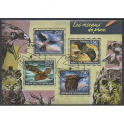 Central African Republic - 2014 - Nb 3230/3233 - Birds - Used