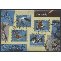 Central African Republic - 2014 - Nb 3194/3197 - Birds - Used