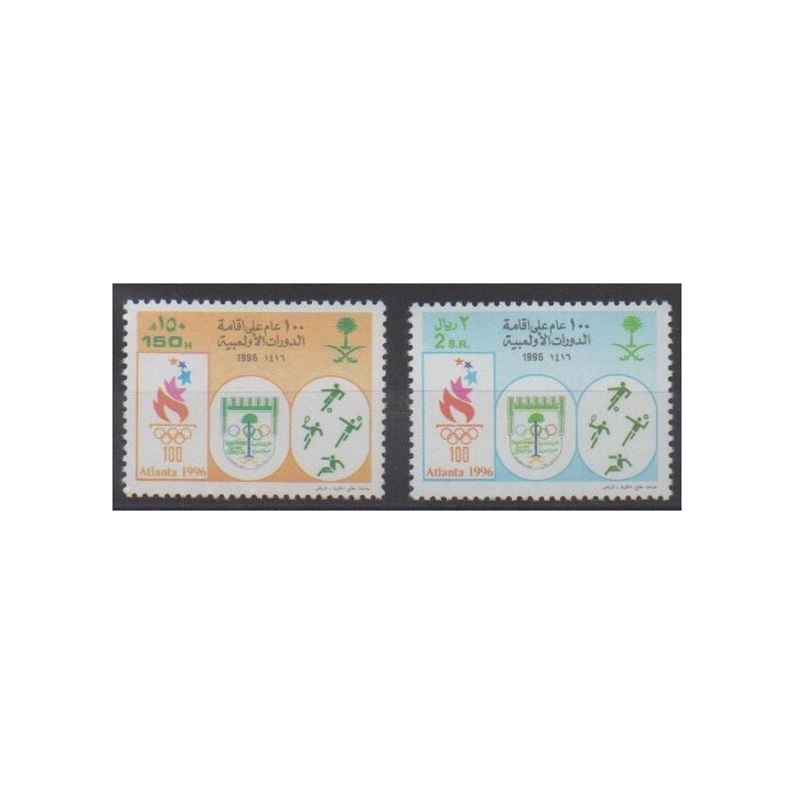 Buy this set of stamps of Saudi Arabia of the year 1996 (Nb 992/993).