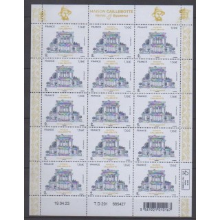 Acheter ce feuillet de France de l'année 2023 (No F105 - Maison Caillebotte).
