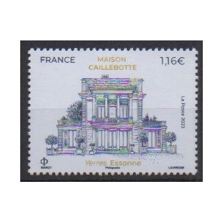 Buy this stamp of France of the year 2023 (Maison Caillebotte).