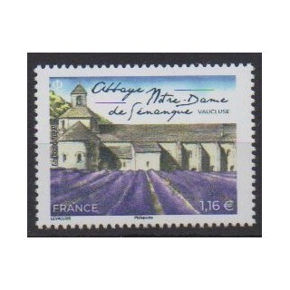 Acheter ce timbre de France de l'année 2023 (Abbaye de Sénanque).