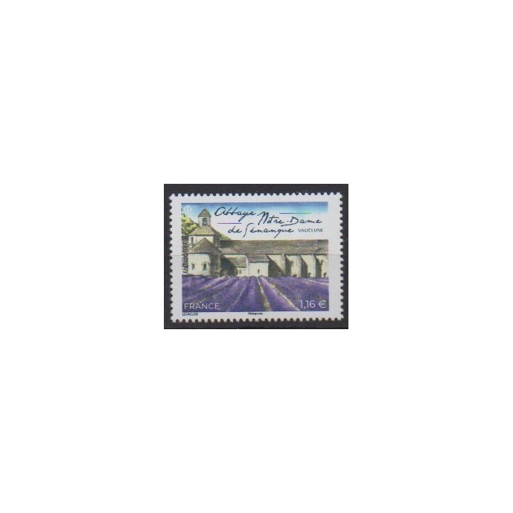 Buy this stamp of France of the year 2023 (Abbaye de Sénanque).