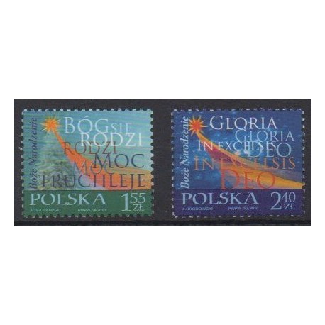 Pologne - 2010 - No 4223/4224 - Noël