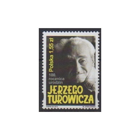 Pologne - 2012 - No 4299 - Célébrités