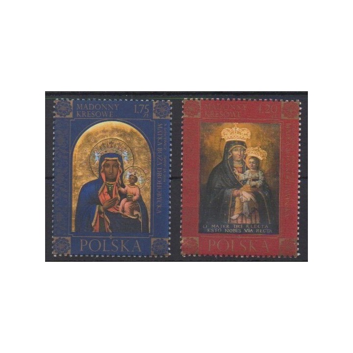 Acheter cette série de timbres de Pologne de l'année 2014 (No 4371/4372).