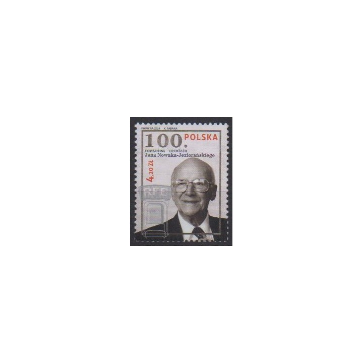 Buy this stamp of Poland of the year 2014 (Nb 4382).