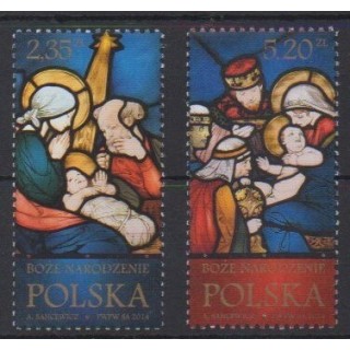 Buy this set of stamps of Poland of the year 2014 (Nb 4412/4413).