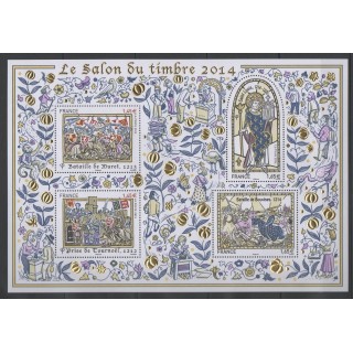 Timbres - France - Blocs et feuillets - 2014 - No BF 135 - Histoire