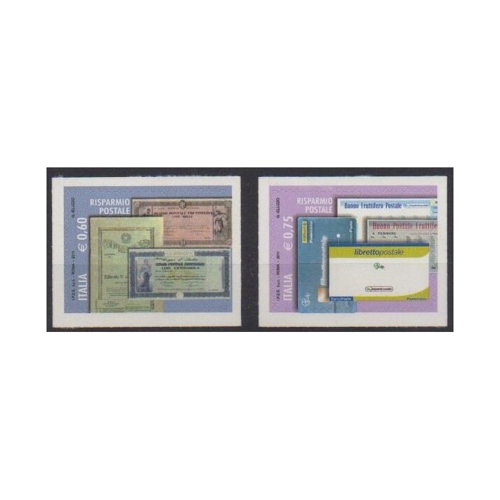 Buy this set of stamps of Italy of the year 2011 (Nb 3258/3259).