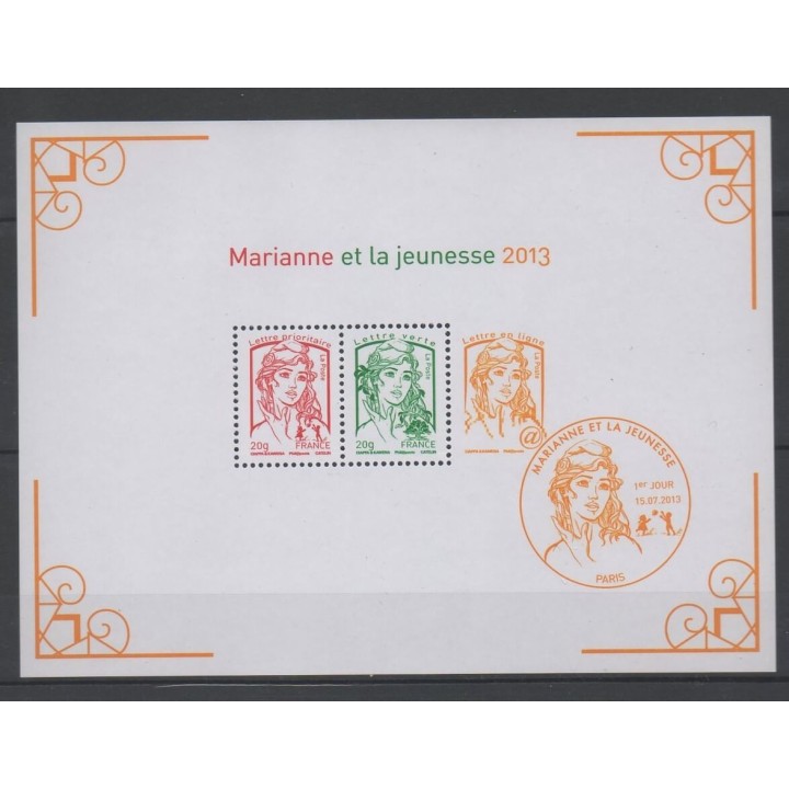 Timbres  - France - Blocs et feuillets - 2013 - No BF 133