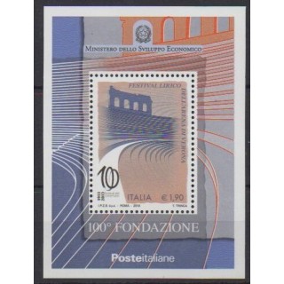 Acheter ce bloc-feuillet d'Italie de l'année 2013 (No BF73).