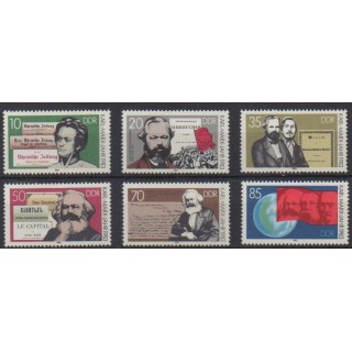 Acheter cette série de timbres d'Allemagne orientale (RDA) de l'année 1983 (No 2427/2432).