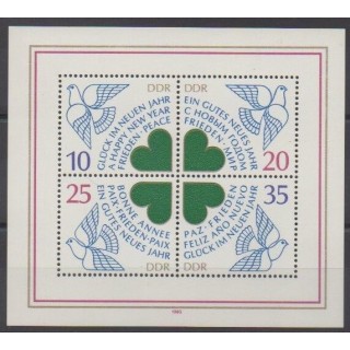Buy this souvenir sheet  of East Germany (GDR) of the year 1983 (Nb BF73).