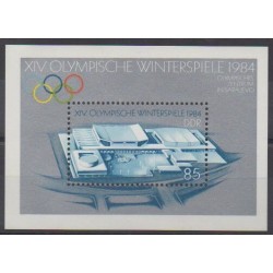 East Germany (GDR) - 1983 - Nb BF72 - Winter Olympics