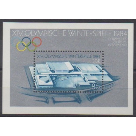 East Germany (GDR) - 1983 - Nb BF72 - Winter Olympics
