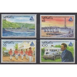 Vanuatu - 1985 - Nb 718/721 - Various Historics Themes