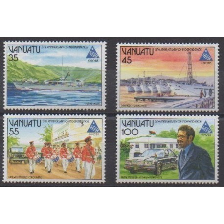 Vanuatu - 1985 - No 718/721 - Histoire