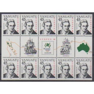 Buy this souvenir sheet  of Vanuatu of the year 1988 (Nb F805).