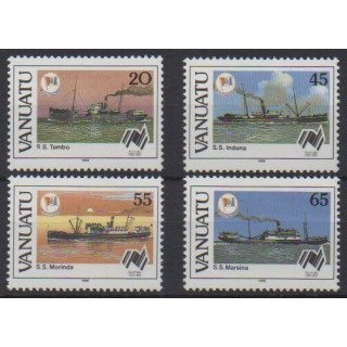 Buy this set of stamps of Vanuatu of the year 1988 (Nb 801/804).