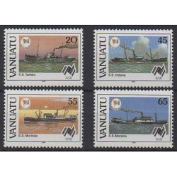 Vanuatu - 1988 - Nb 801/804 - Boats