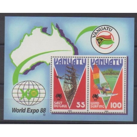 Vanuatu - 1988 - No BF10 - Sports divers