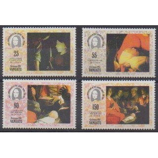 Acheter cette série de timbres du Vanuatu de l'année 1993 (No 935/938).