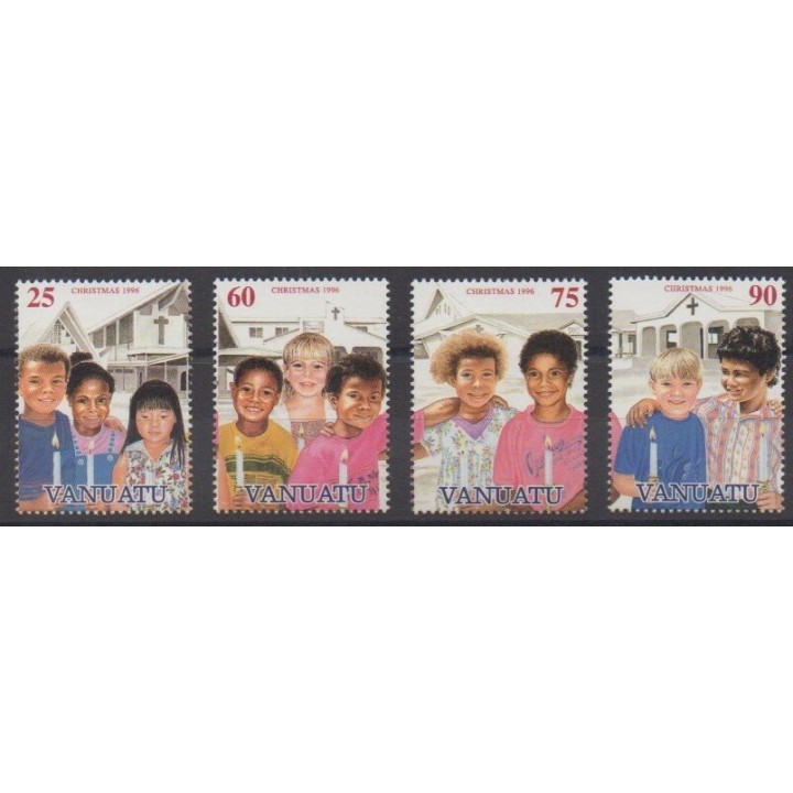 Acheter cette série de timbres du Vanuatu de l'année 1996 (No 1013/1016).