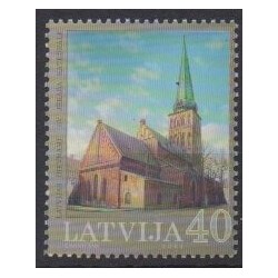 Lettonie - 2004 - No 589 - Églises