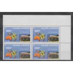 Nouvelle-Calédonie - 1990 - No 598 - Bloc de 4