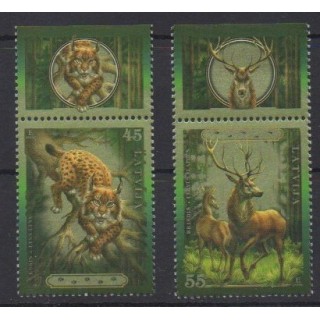 Acheter cette série de timbres de Lettonie  de l'année 2006 (No 656/657).