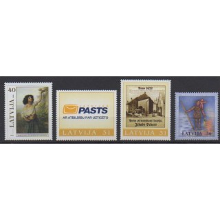 Acheter cette série de timbres de Lettonie  de l'année 2006 (No 645/648).