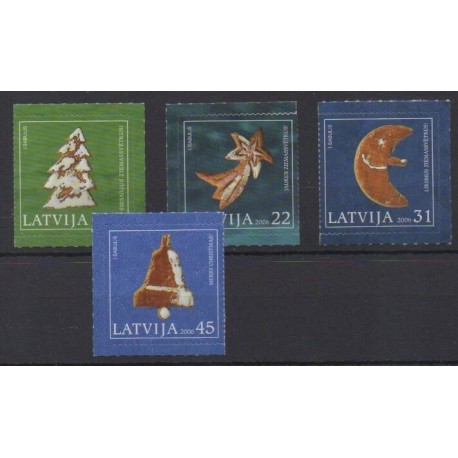 Latvia - 2006 - Nb 661/664 - Christmas