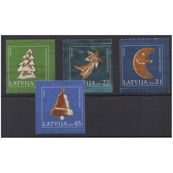 Buy this set of stamps of Latvia of the year 2006 (Nb 661/664).