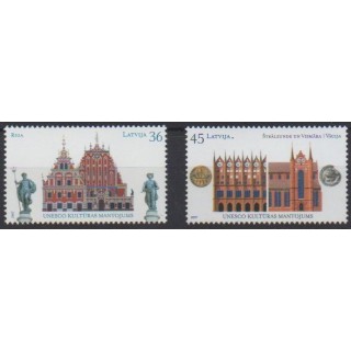Acheter cette série de timbres de Lettonie  de l'année 2007 (No 679/680).