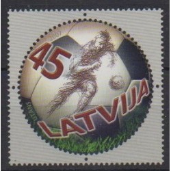 Lettonie - 2007 - No 686 - Football