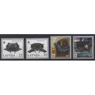 Buy this set of stamps of Latvia of the year 2008 (Nb 701/704).