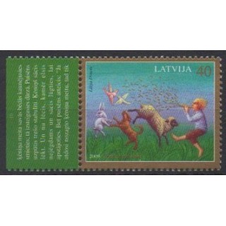 Acheter ce timbre de Lettonie  de l'année 2009 (No 727).