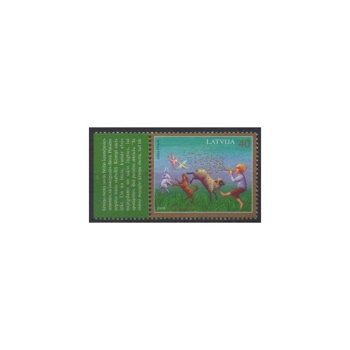 Buy this stamp of Latvia of the year 2009 (Nb 727).