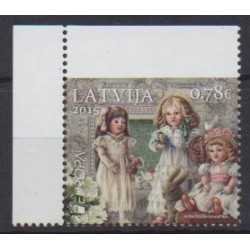 Lettonie - 2015 - No 913a - Enfance - Europa