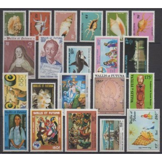Acheter les timbres de Wallis et Futuna de l'année 1984 (No 312/321 - PA132/PA142).